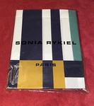 Sonia Rykiel Paris Rue De Medicis Lune Queen Flat Sheet % Cotton Percale Nip. Fixed Price $39.99.