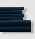 Ienjoy Home Blue Premium Ultra Soft 6-PIECE Bed Sheet Set, King Size. Fixed Price $35.09.