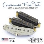 Custom Aged Pickup Set Hand Wound Alnico 5/2 For Stratocaster Guitar. Fixed Price $149.50.