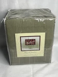 Woolrich Home Full Size Sheet Set 100% Cotton Premium-weight Flannel Olive Green. Fixed Price $39.99.