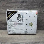 Vintage Tastemaker Twin Fitted And Flat Sheet Set Jp Stevens Floral Flowers New. Fixed Price $29.99.