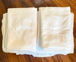 Euc Room Essentials Queen Set-fitted & Flat Sheets, 2 Pillowcases. White. Fixed Price $12.99.