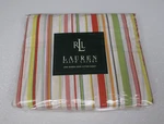 New Ralph Lauren Harbor View Striped Fitted Sheet - Queen. Fixed Price $169.99.