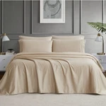 Hotel Signature Egyptian Cotton 400 Tc 6-PIECE Sheet Set, Beige Tan, Queen. Fixed Price $74.95.