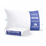 Continental Bedding Harmony White Down Pillow Cotton Protector Bundle 550 Fill. Fixed Price $129.47.