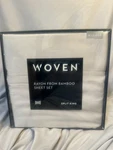 Malouf Luxury Rayon From Bamboo Split King Sheet Set Gray (#MA25SKASBS), New. Fixed Price $70.00.