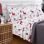 Caromio Cotton Flannel Christmas Bed King, 100% Printed S.... Fixed Price $187.68.