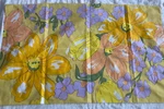 Vintage 70'S Penneys Fashion Manor Penn-prest Flower Pillow Cases New Retro. Fixed Price $22.00.