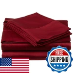 Superior Combed Cotton 300 Thread Count Deep-fitting Pocket Soft Smooth 4-PIECE. Fixed Price $150.62.