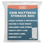 Crib Mattress Storage - Waterproof & Reusable Bags For Moving Heav. Fixed Price $15.05.