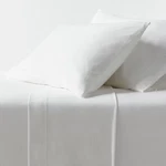 Threshold King Sheet Set 100% Cotton Jersey Knit White T-shirt Feel Soft. Fixed Price $54.95.