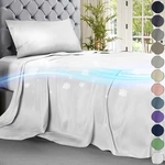 Decolure Cooling Bed Sheets Twin Set 3PCS Luxurious Ultra-soft Size. Fixed Price $68.88.