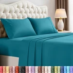 Utopia Bedding Queen Size Set 4 Piece Sheets, Soft And Breathable.... Fixed Price $52.48.