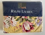 Ralph Lauren Twin Fitted Sheet Brooke Floral Yellow New Package First Quality. Fixed Price $49.99.