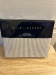 Ralph Lauren Hoxton Graham Cream Grey Stripe Queen Flat Sheet. Fixed Price $84.59.