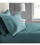 Hotel Style 600 Thread Teal Solid Cotton Pillowcase, King (2 Count) New. Fixed Price $17.98.