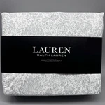 4PC Ralph Lauren Water Lily Queen Sheet Set Dusty Teal Aqua Blue Xdeep Mattress. Fixed Price $109.99.