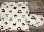 Harry Potter Hogwarts Is My Home Jay Franco Set Of Full Size Flat/fitted Sheets. Fixed Price $22.00.