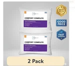 2 Pack Comfort Complete Bed Pillow Standard Queen Size Better Sleep. Fixed Price $8.99.