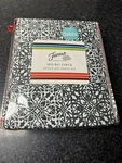 New - Fiesta Sheet Set Queen Black White Micro Fiber 6 Piece. Fixed Price $34.98.
