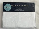 Ralph Lauren Olivia Mirada Queen White Flat Sheet. Fixed Price $75.00.