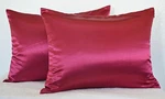 High Quality 2 Pieces Of Hidden Zipper Satin Pillow Case, Multi Size/color. Fixed Price $10.99.
