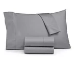 Ashford Solid 1500 Thread Count 4 Pc. Sheet Set, Full - Dark Grey. Fixed Price $29.99.