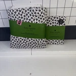 Kate Spade Black White Leopard Floral 4 Piece Queen Sheet Set Extra Pillowcases. Fixed Price $62.00.