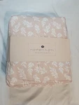 Northern Nights 500 Thread Count Sheet Set Queen Peach Leaf Egyptian Cotton 4 Pc. Fixed Price $71.99.