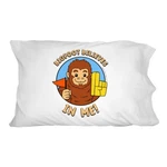 Bigfoot Believes Me Funny Humor Novelty Bedding Pillowcase. Fixed Price $17.99.