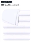 Utopia Bedding Flat Sheets Pack 6 Soft Brushed Microfiber Fabric -.... Fixed Price $40.00.