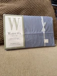 Wamsutta Queen Flat Sheet Blue New 200 Thread Count Vintage. Fixed Price $29.96.