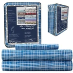 Thermee Micro Flannel Sheets Set Twin-size Having 14 Deep Pocket Soft. Fixed Price $93.05.