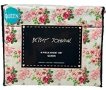 Betsey Johnson Queen Sheet Set Pink Rose Bow Coquette 6 Piece Bedding New. Fixed Price $50.39.