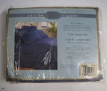 New Vtg Cotton 200 Luxury Twin Fitted Sheet Set Slate Grey Cool & Comfortable. Fixed Price $21.99.