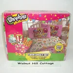 Shopkins Super Soft Twin Sheet 3 Piece Set Flat Fitted Pillowcase Girls Bedroom. Fixed Price $29.99.