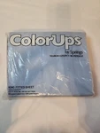 Springs Color Ups King Fitted Sheet No Iron 180 Percale New. Fixed Price $12.99.
