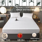 Cloud 9-FITTED/FLAT/PILLOWCASE 1000 Tc 100% Egyptian Cotton Hotel Quality Extra. Fixed Price $108.99.