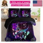 Moon Dream Catcher Comforter Set - 7PCS Soft Twin Size Bed Bag Neon Ma.... Fixed Price $107.09.
