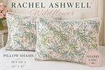 Rachel Ashwell Shabby Chic Wildflower Floral Pillow Shams Set 2 Twin Queen. Fixed Price $49.99.