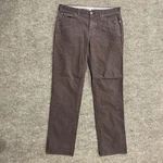 Peter Millar Five Pocket Corduroy Pants Mens 35X32 Grey Classic Fit. Fixed Price $34.99.