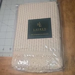 New Ralph Lauren Cold Spring Pinstripe Black Crochet Lace 2 Standard Pillowcases. Fixed Price $50.19.