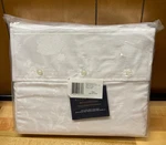Ralph Lauren Organic Cotton Bethany Jacquard King Fitted Sheet White $245. Fixed Price $89.99.