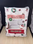 Hello Kitty Sanrio Full Cotton Sheet Set Christmas Wreath Bows Pattern 2024 New. Fixed Price $29.99.