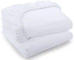 Utopia Bedding King Fitted Sheets Bulk Pack 2 Bottom Soft Brushed.... Fixed Price $42.63.