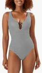 Tommy Bahama L124211 Women Black Breaker Bay Reversible 1-PIECE Swimsuit Size. Fixed Price $105.00.