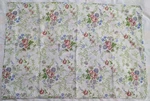 Pair Vintage Thomaston Floral Pillowcases No Iron Muslin Standard American Mood. Fixed Price $12.00.