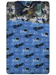 Dc Comics Batman Super Hero Microfiber Set, Blue & Black Twin Bed. Fixed Price $29.88.