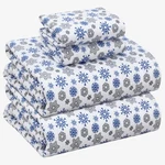 Ruvanti Flannel Sheets Full Size - 100 Cotton Double Brushed Bed Set,. Fixed Price $62.14.