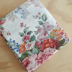 Vtg Ralph Lauren Queen Flat Sheet 86X94 Beach House Floral White Shabby Cottage. Fixed Price $75.00.